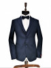 Smoking slim fit Wayne bleumarin (Marime: EU/48)