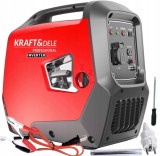 Generator curent cu invertor inverter 2.5kw 2500W 230V 12V motor pe benzina 7CP (KD697)