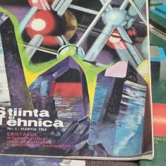 Revista Știința și tehnica , colecția completă a anului 1968( 12 reviste)