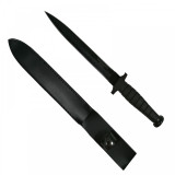 Cutit / Baioneta, doua taisuri, Tactical Knife, camping, vanatoare, pescuit, 35 cm