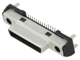 Conector D-Sub soclu tată 27 pini THT 1mm HIROSE DH