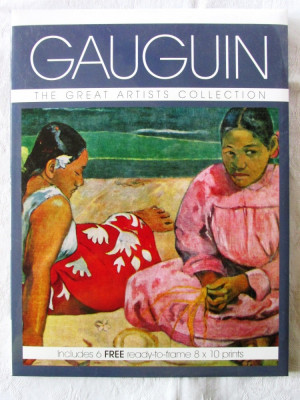 GAUGUIN, THE GREAT ARTISTS COLLECTION, 2013. Album pictura + 6 planse de inramat foto