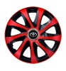 Set 4 capace roti Drift extra red R16 pentru gama Toyota, Autohelix MSA