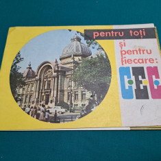 PENTRU TOȚI ȘI PENTRU FIECARE: CEC / BROȘURĂ ANII 1980 *