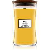 Woodwick Seaside Mimosa lum&acirc;nare parfumată cu fitil din lemn 609.5 g