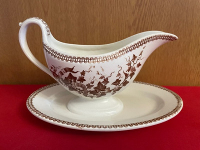 SOSIERA VECHE DIN PORTELAN VILLEROY &amp;amp; BOCH WALLENFANGEN- EPHEU 1874- 1909 foto