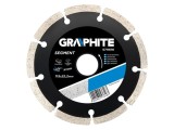 Disc diamantat GRAPHITE 115mm 22,2mm 2,1mm cod 57H616 &ndash; tăiere precisă