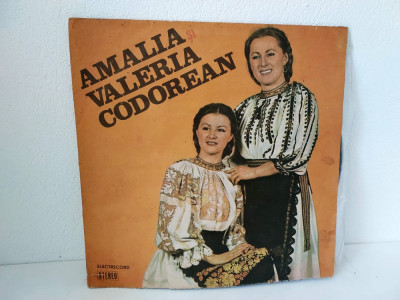 Amalia si Valeria Codorean album disc vinil vinyl LP muzica populara Electrecord foto