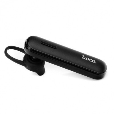 Handsfree Casca Bluetooth HOCO Sound Business E36, SinglePoint, Negru foto