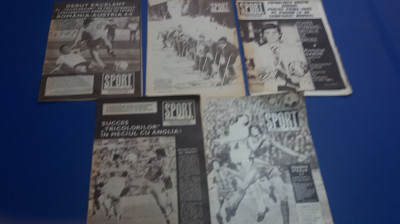 myh 112 - Revista SPORT - lot nr 3 - foarte vechi foto