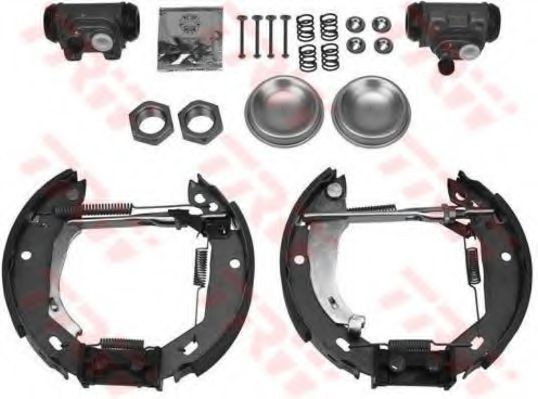 Set saboti frana PEUGEOT 306 (7B, N3, N5) (1993 - 2003) TRW GSK1136