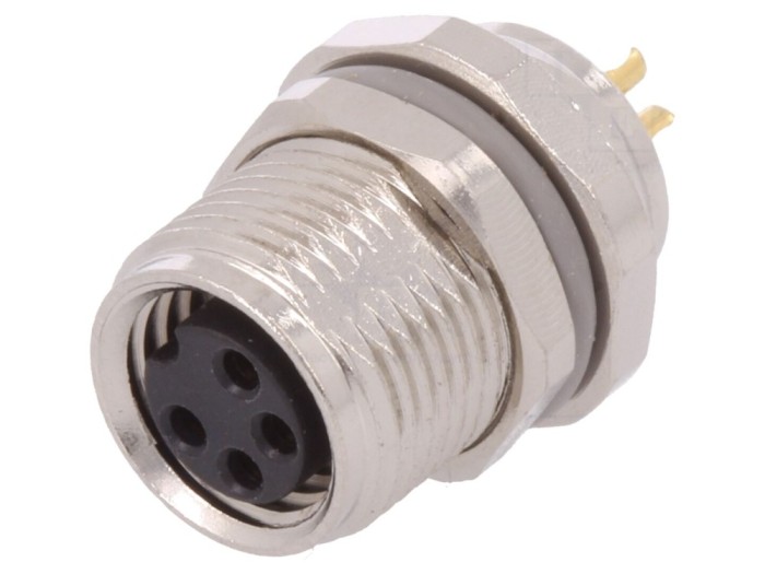 Conector M8 mamă 4-PIN IP67