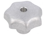 Buton de Reglare Aluminiu &Oslash;50mm M8 DIN 6336