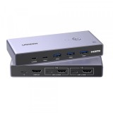 Switch Video UGREEN CM692, Gri