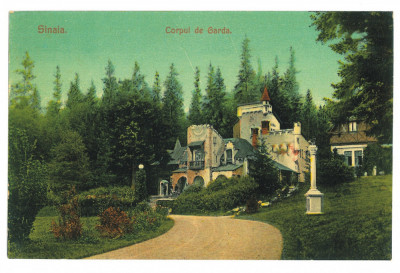 780 - SINAIA, Prahova, Pelisor castle, Romania - old postcard - unused foto