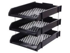 Suport ESD A4 pentru depozitare documente neagră - STATICTEC