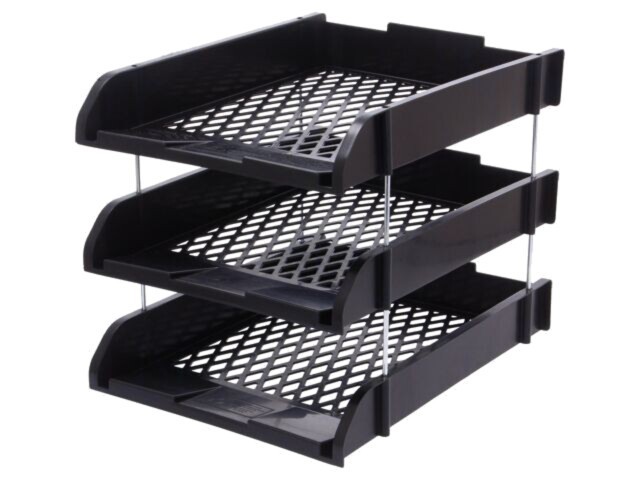 Suport ESD A4 pentru depozitare documente neagră - STATICTEC