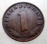 B.045 GERMANIA 1 REICHSPFENNIG 1937 D, Europa, Bronz