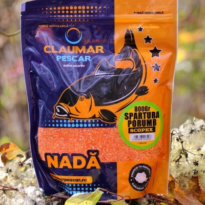 Spartura De Porumb Claumar Scopex Portocaliu 800 Gr foto