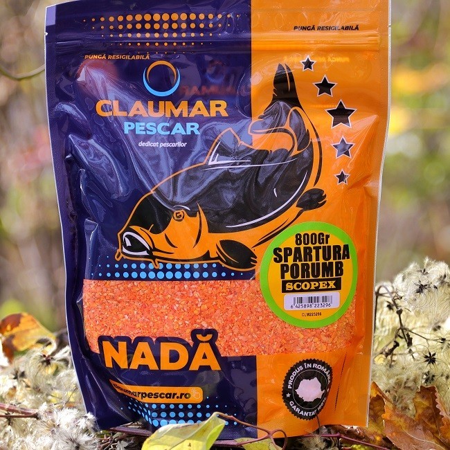 Spartura De Porumb Claumar Scopex Portocaliu 800 Gr