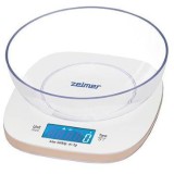 Cantar de bucatarie Zelmer ZKS1451, 5 kg, Alb