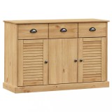 Cumpara ieftin Servanta cu sertare VIGO, 113x40x75 cm, lemn masiv de pin