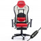 Scaun gaming Bytezone DOLCE cu perna masaj black-red