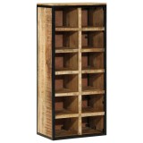 Cumpara ieftin Dulap pentru pantofi 50 x 30 x 110 cm Lemn de mango solid Maro
