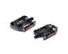 Set 2 pedale Wellgo din plastic + metal pentru bicicleta, filet 9/16, culoare ne... Cod:AWR0061