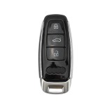 Carcasa Cheie Audi A6 C8 A7 A8 Q8 2017-2021, 3 Butoane, Smartkey, Negru Lucios AutoProtect KeyCars, Oem