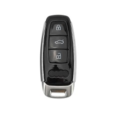 Carcasa Cheie Audi A6 C8 A7 A8 Q8 2017-2021, 3 Butoane, Smartkey, Negru Lucios