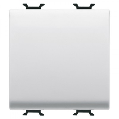 Intrerupator cap cruce 2M 16A Gewiss Chorus alb GW10101 foto