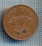 AX 501 MONEDA- BERMUDA - ONE CENT -ANUL 1970 -STAREA CARE SE VEDE, Africa