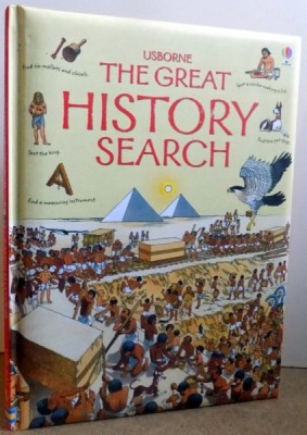 THE GREAT HISTORY SEARCH by KAMINI KHANDURI , illustrated by DAVID HANCOCK , 2009 foto