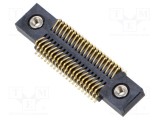 Conector PCB-PCB vertical SMT 40 pini 1mm SAMTEC FSI aurit tată soclu