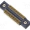 Conector PCB-PCB vertical SMT 40 pini 1mm SAMTEC FSI aurit tată soclu