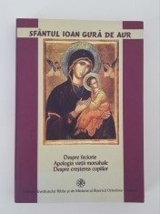 Religie Sfantul Ioan Gura de Aur Despre feciorie