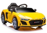Masinute elctrica Audi R8 Lift A300, galben, Lean 9044
