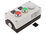 Casetă de comandă 2 butoane IP67 metal 24V