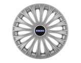 Set 4 capace roti Dino cromat R16 pentru gama auto Volvo, Autohelix MSA