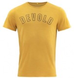 Tricou Barbati Devold Logo Merino 130 Arrowwood, Lana Merino/Tencel, Respirabil, Termoreglare, Antimiros - Marimea S
