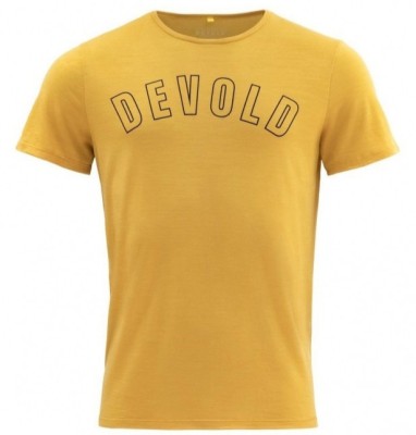 DEVOLD Logo Merino 130 Tee Man Arrowwood S foto