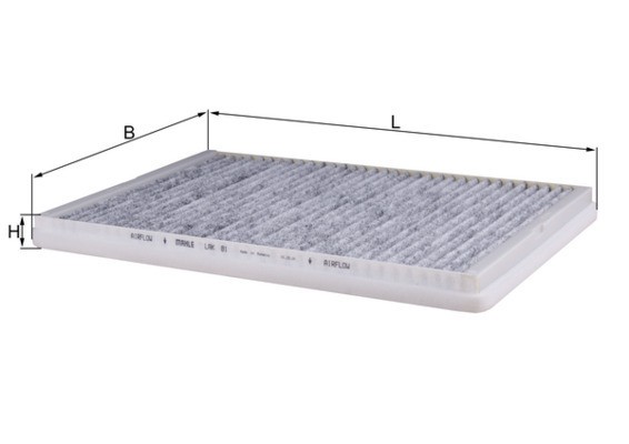 MAHLE LAK 81 Filtru, aer habitaclu