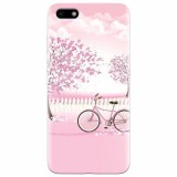 Husa silicon pentru Huawei Y5 Prime 2018, Pink Spring