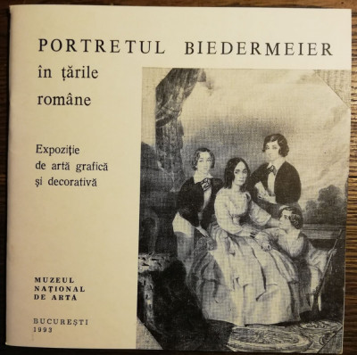 Portretul Biedermeier in Tarile Romane foto