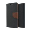 Husa Mercury Fancy Diary iPhone 6 Plus (5,5inch ) Negru / Brown Blis