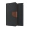 Husa Mercury Fancy Diary iPhone 6 Plus (5,5inch ) Negru / Brown Blis