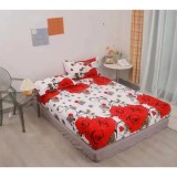 Cumpara ieftin Husa de Pat Cocolino cu Elastic + 2 Fete de Perna pentru Pat Dublu - XIA301