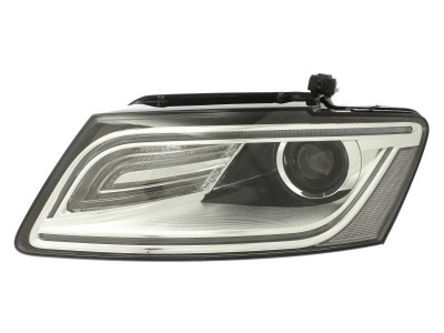 Far Audi Q5 (8r), 06.2012-09.2016, partea Stanga, xenon; cu lumina timp de zi tip LED; D3S+LED+PY21W; electric; fara bec descarcare; fara ballast; cu foto