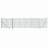 Cumpara ieftin Gard plasa de sarma, verde, 1,8x10 m, otel galvanizat